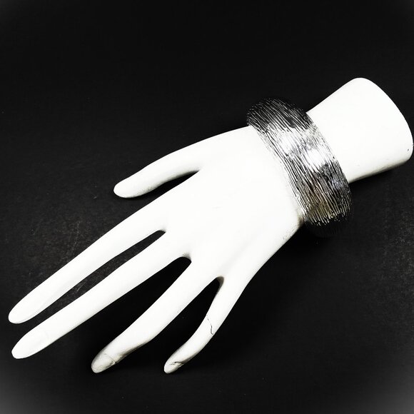 SIMON SEBBAG NWT Sterling Silver Textured Wide Cuff Bracelet - Picture 7 of 7